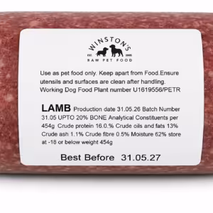Winston's Lamb Mince 454g